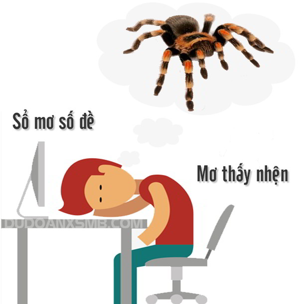mơ thấy con nhện